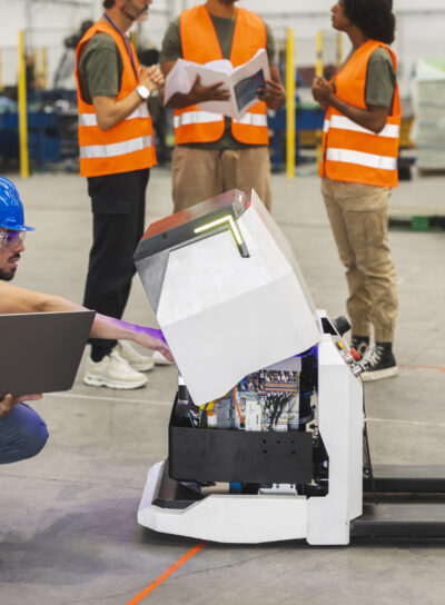 Advanced UGVs Streamlining Retail Logistics